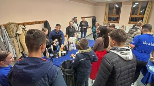 Szakoktatók mutatták be a szakmákat.