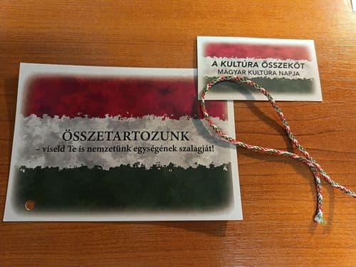Összetartozunk - viseld Te is nemzetünk egységének szalagját!