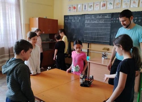A bemutató legizgalmasabb része természetesen a gyakorlati kipróbálás volt.